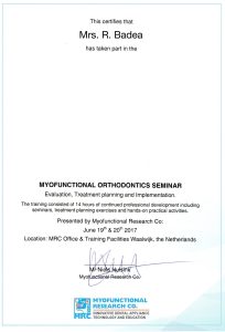 MYOFUNCTIONAL ORTHODONTICS SEMINAR
